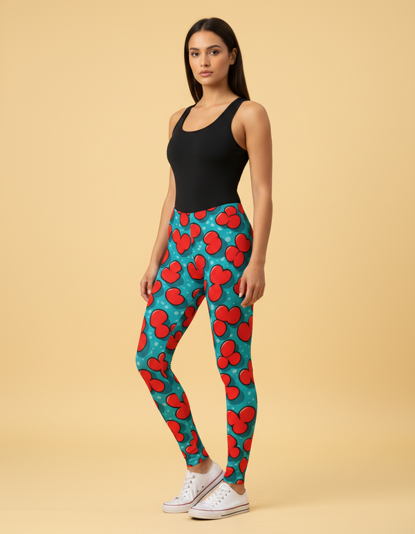 Crescent Leggings Women's Leggings — Dripper