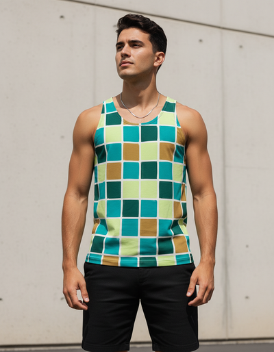 Men's Alexandrite Prism Tank Top tank top