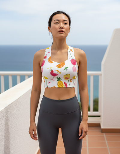 Zest Longline Sports Bra longline sports bra