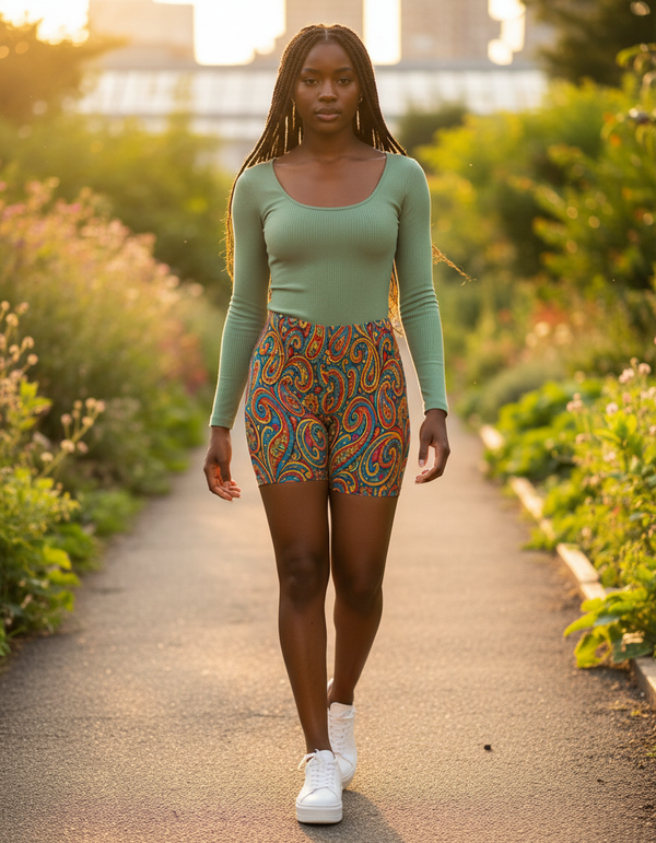 Kaleidoscope Short Shorts bikini — Dripper