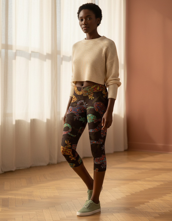 Verdant Capri Leggings Capri Leggings — Dripper