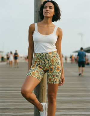 Women's Provençal Souleiado Short Shorts