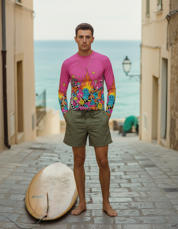 Acid Pop men's rashguards