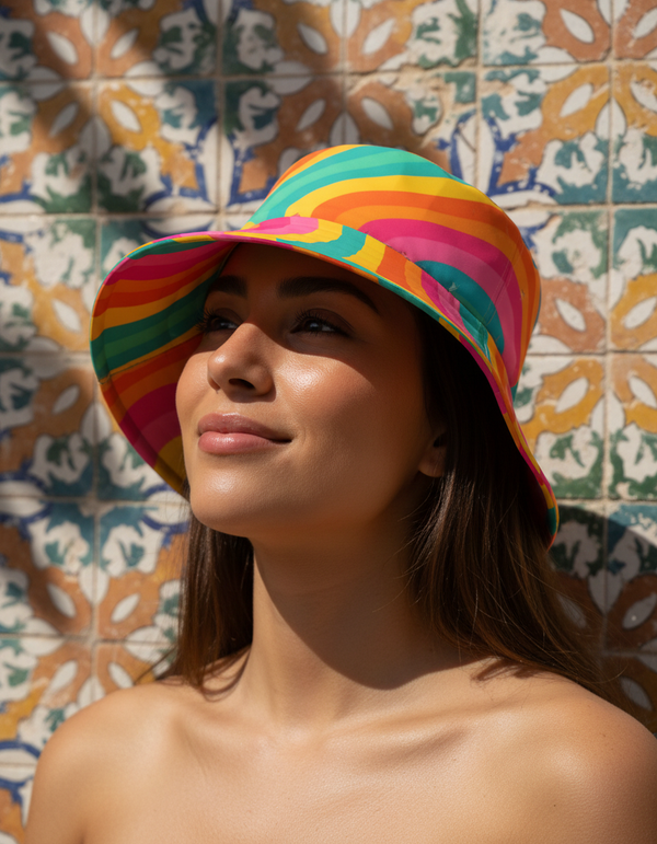 Ethereal Glow Aura Bucket Hat