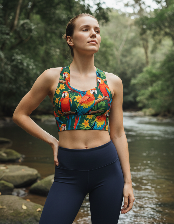 Kaleido longline sports bras