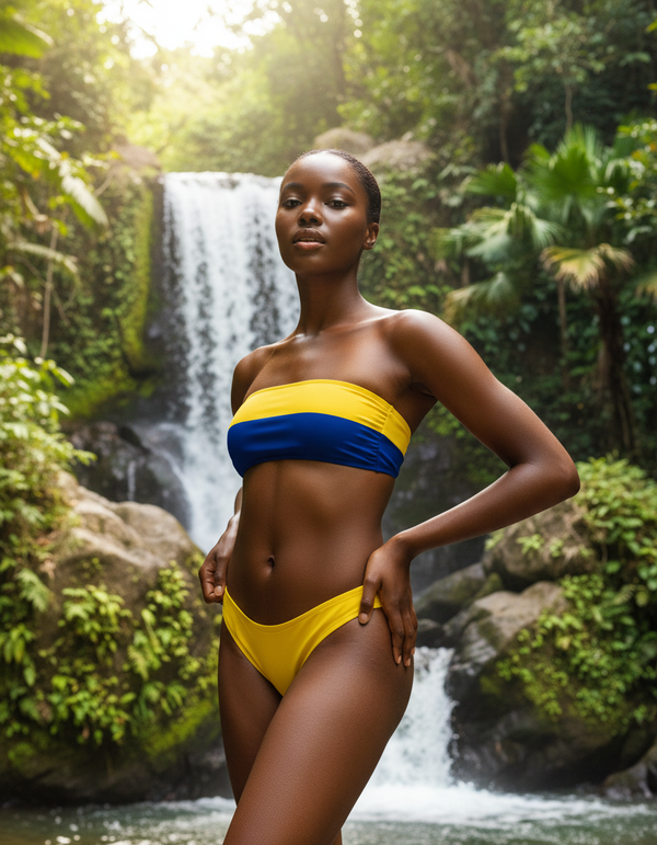 Cumbia Bandeau Bikini bikini — Dripper