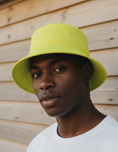 Runway Chartreuse Bucket Hat bucket hat