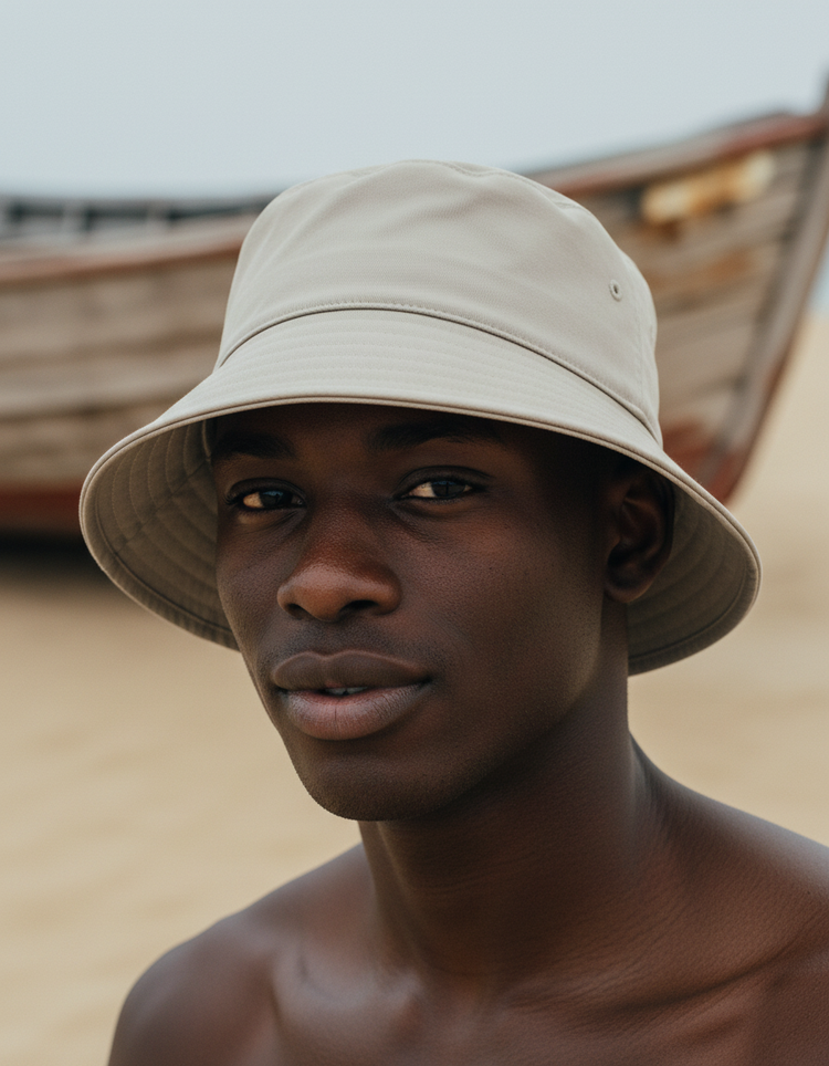 Greige Bucket Hat Bucket Hat — Dripper