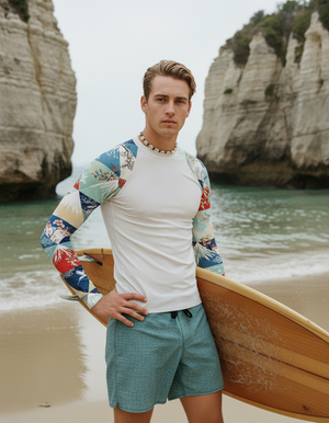 Men's Rhodonite Zenith men's short-sleeve rashguards