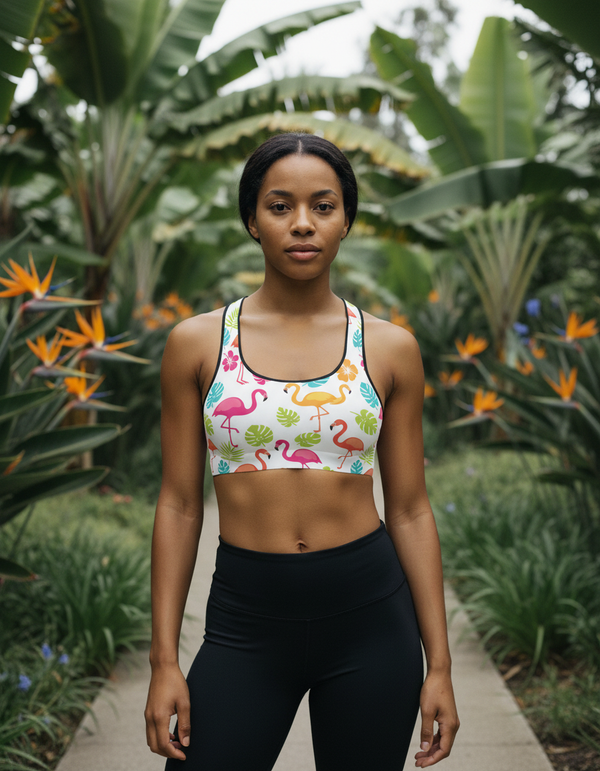 Flamingo Collection classic sports bras
