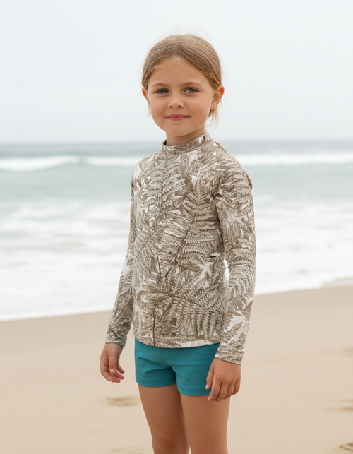 Angora Emerald Kids Rash Guard Kids Rash Guard — Dripper
