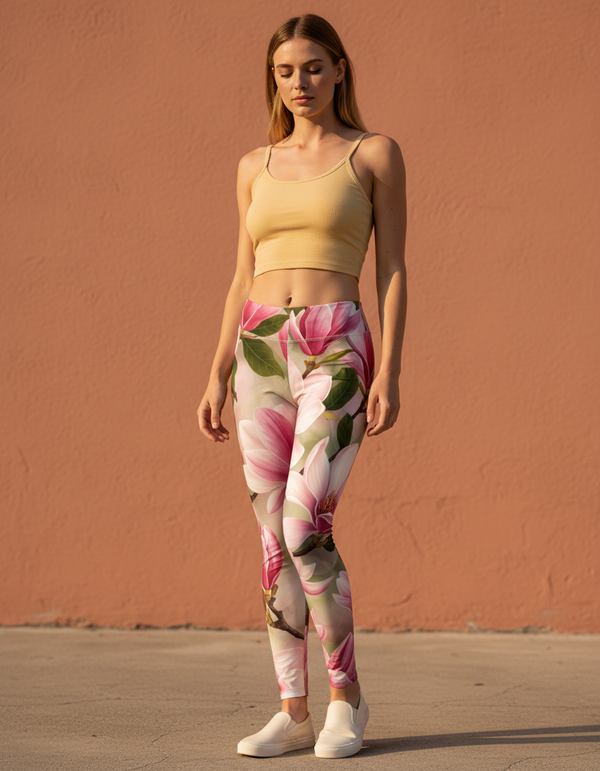 Blossom Leggings Women's Leggings — Dripper