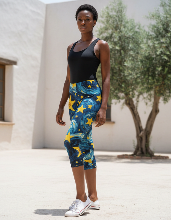 Nocturne Capri Leggings bikini — Dripper