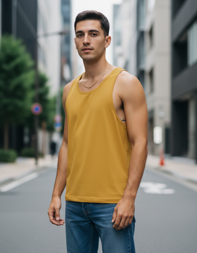 Men's Butterscotch Tank Top tank top