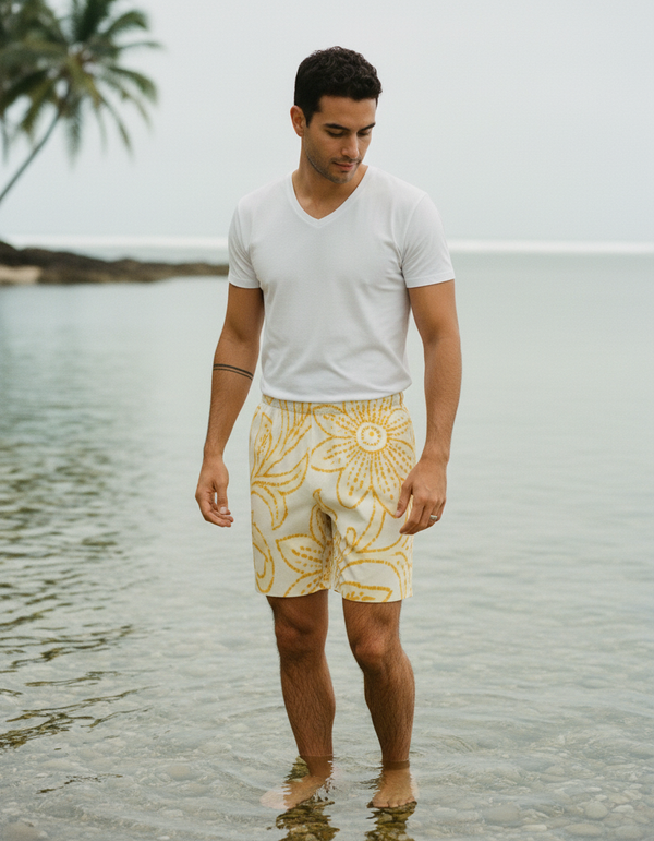 Men's Batik Collection Swim Trunks