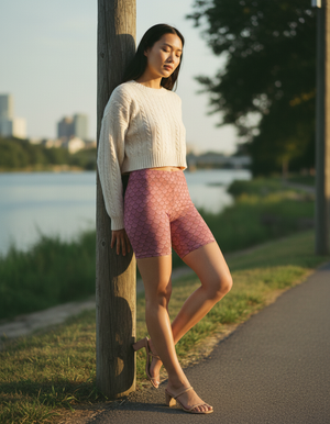 Women's Mermaid Scale Short Shorts