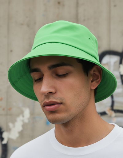 Screaming Green Bucket Hat bucket hat
