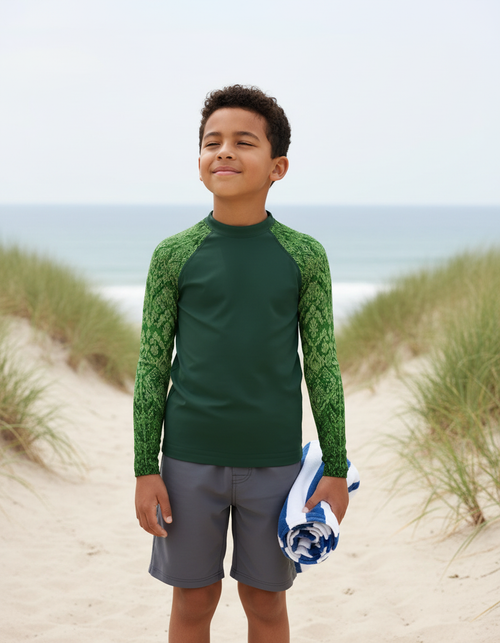 Sycamore Siam Kids Rash Guard Kids Rash Guard — Dripper