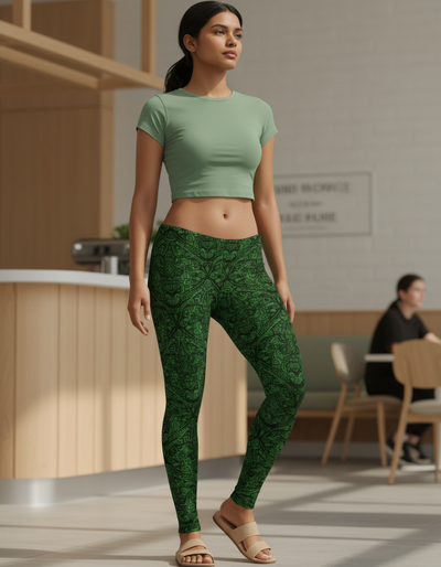 Runway Emerald Kumo Leggings leggings