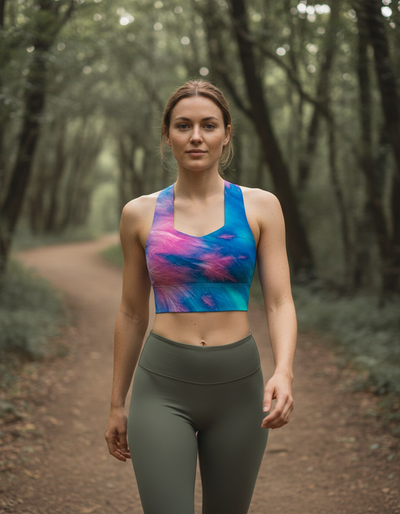 Frost Longline Sports Bra longline sports bra