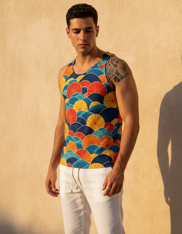 Men's Hikari tank tops