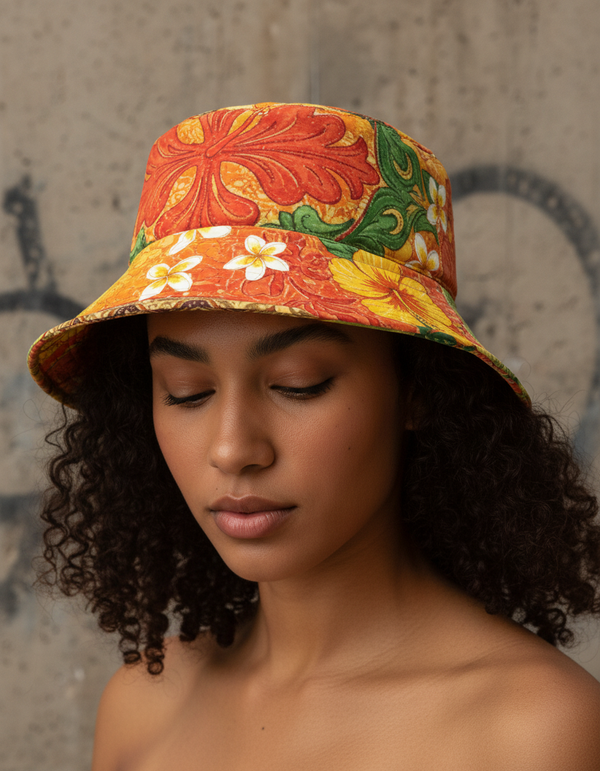 Hawaiian Collection bucket hats