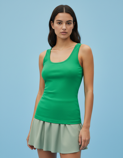 Women's Malachite Green Tank Top tank top