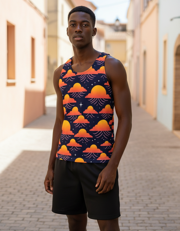 Men's Dusk tank tops