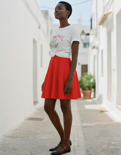 Scarlet Skater Skirt skater skirt