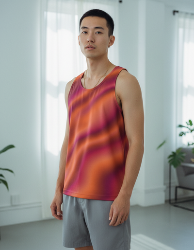 Men's Lava Falls Nebula Tank Top tank top