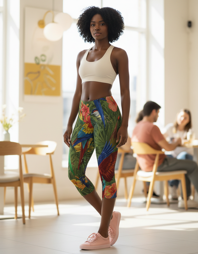 Vibrance Capri Leggings capri leggings