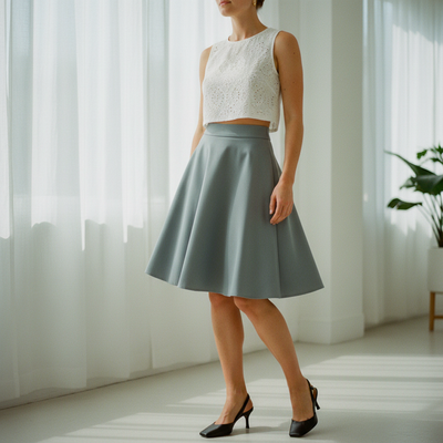 Pewter Skater Skirt skater skirt
