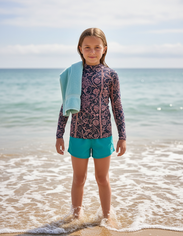 Torajan Collection youth rashguards