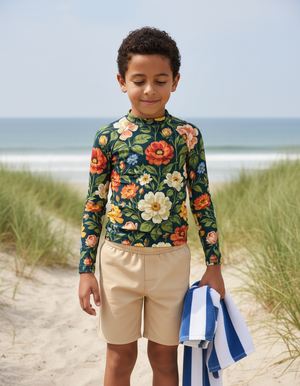 Kids Tea Rose Elysium kids rashguards