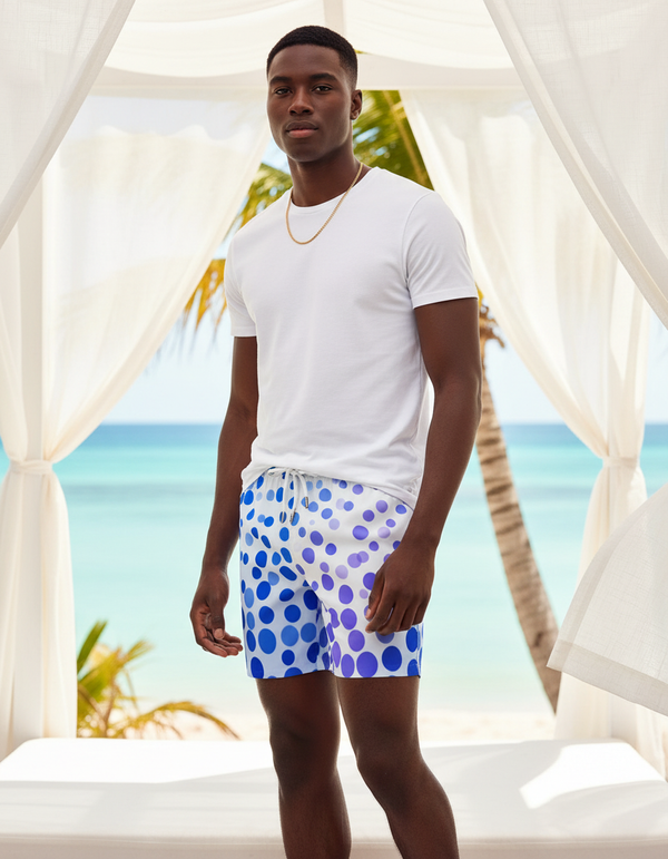 Polka Collection men's swim trunks