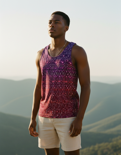 Men's Lime Gulab Tank Top tank top