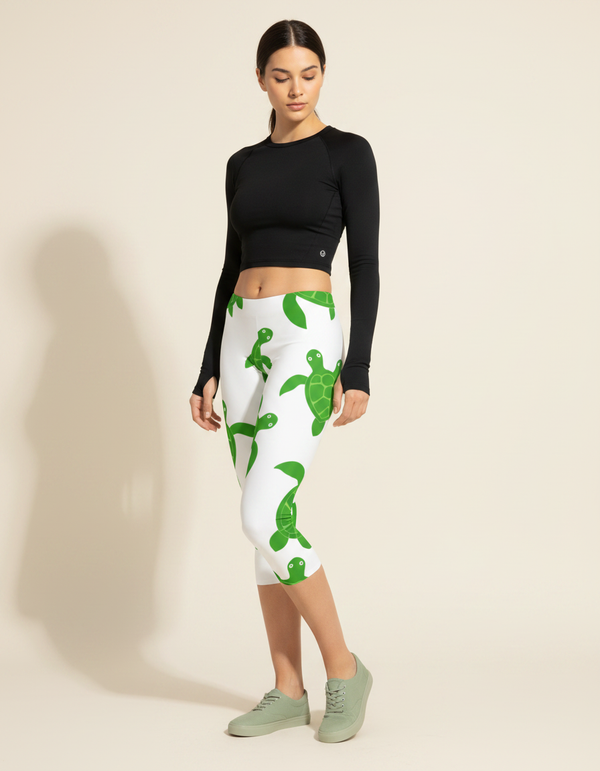 Reef Capri Leggings Capri Leggings — Dripper