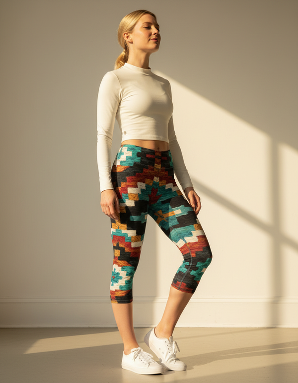 Horizon Capri Leggings Capri Leggings — Dripper