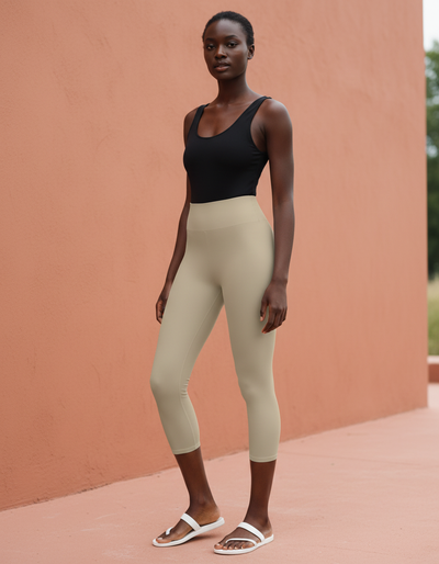 Fossil Capri Yoga Leggings capri yoga leggings