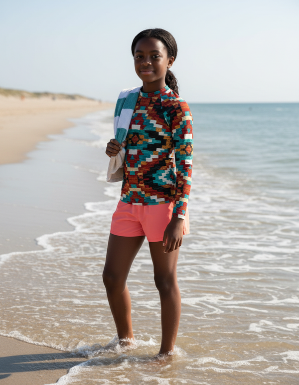 Navajo youth rashguards