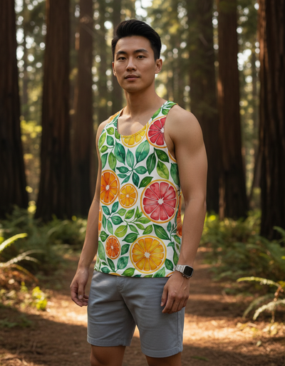 Men's Aqua Tank Top tank top