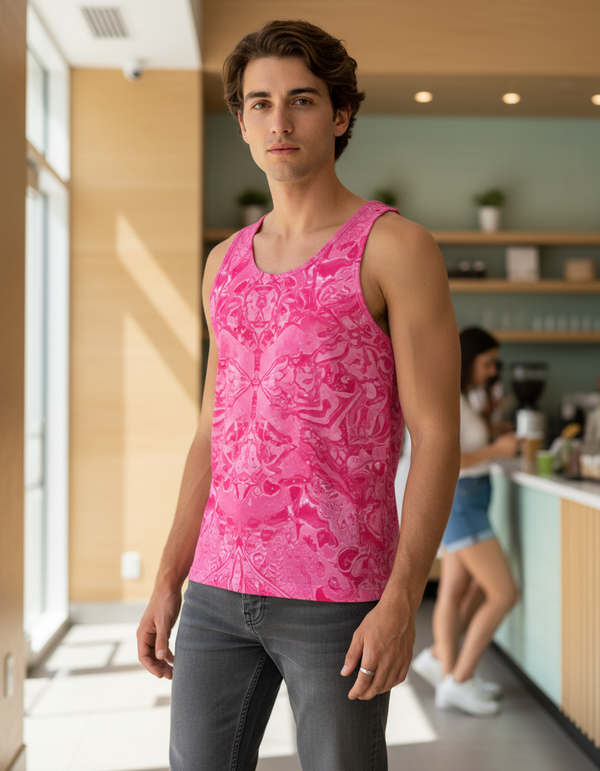 Men's Burst tank tops