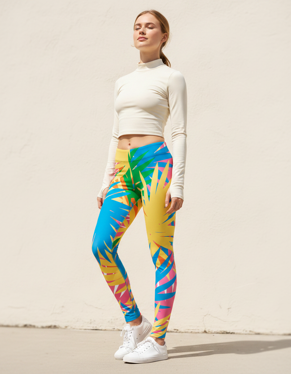 Lagoon Leggings Women's Leggings — Dripper