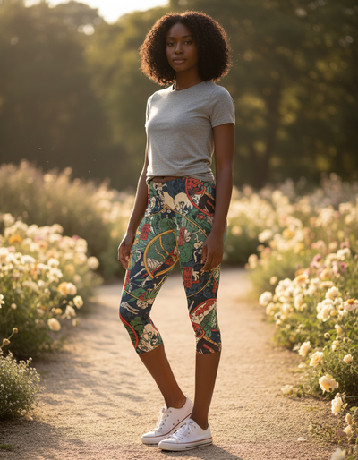 Silhouette Capri Leggings capri leggings