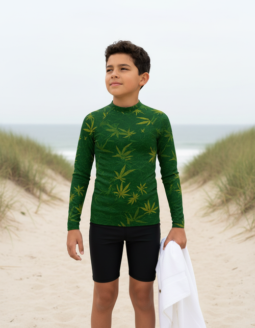 Mizu Youth Rash Guard Youth Rash Guard — Dripper