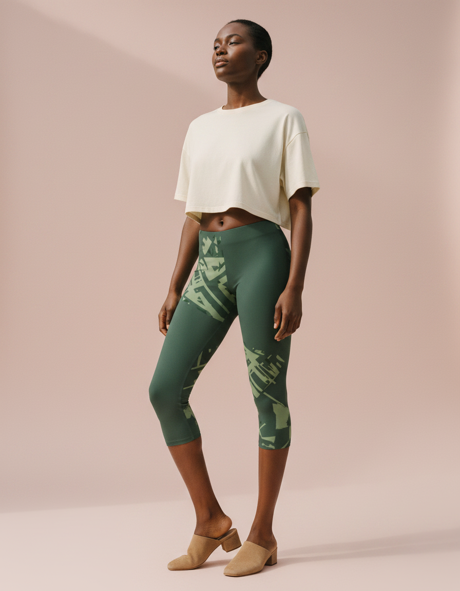 Sycamore Vivid capri leggings