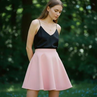Ballet Pink Skater Skirt skater skirt