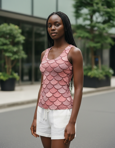 Women's Dusty Rose Nereid Tank Top tank top