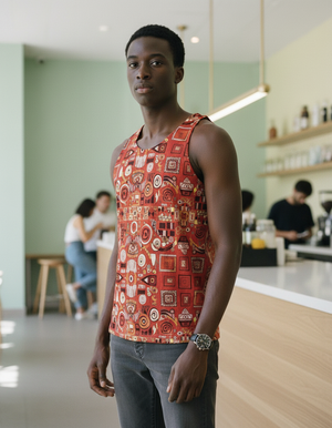 Men's Klimt Adele Bloch-Bauer Tank Top