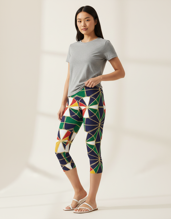 Haruka Capri Leggings Capri Leggings — Dripper